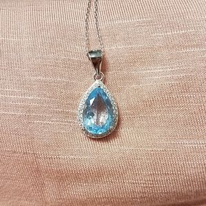 Topaz necklace